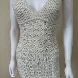 Jessica Simpson Ivory Knit Slip